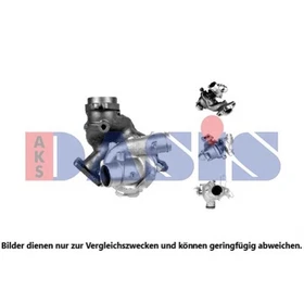 AKS DASIS Turbolader für Peugeot 807 E 2.2 HDi Citroën C8 EA_ EB_ Ulysse 179AX