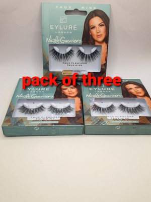 Eylure Faux Flawless Lashes by Nicole Guerriero (3er Pack) B26/H.IG/I.FJ/25