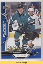 2018-19 Upper Deck Compendium Rookies Blue Antti Suomela #829 READ c5n
