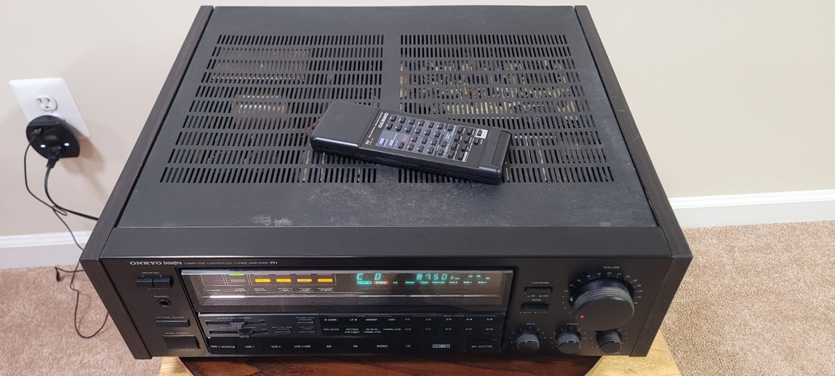 Onkyo TX-890 Integra Stereo AM/FM Receiver & Remote Bundle, Rare