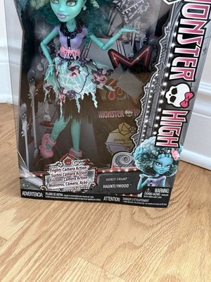 スポーツトイ・アクショントイ TP seraph 2013 Monster High Doll Honey Swamp Frights Camera Action! RARE HTF