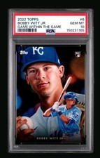 BOBBY WITT JR 2022 TOPPS GAME WITHIN THE GAME ROOKIE #6 ROYALS PSA 10 GEM MINT