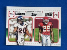 2010 Topps Gridiron Lineage #GL-DB Brian Dawkins / Eric Berry!