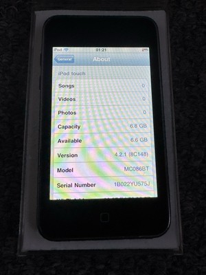 iPod Touch 8GB シルバー A1288 2008年モデル iPod Touch 8GB Silver A1288 2008 Model Apple | Mercari