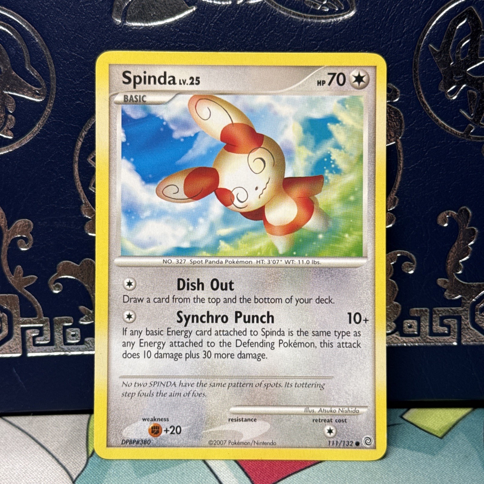 Pokemon 2007 - Spinda - 111/132 - Secret Wonders - NM