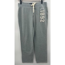 Y2K Abercrombie and Fitch Gray Low Rise Grey Sweatpants M Lounge Pants