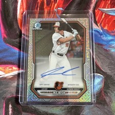 2025 Topps Bowman Draft Ike Irish Orioles Chrome Prospect Auto #CPA-II