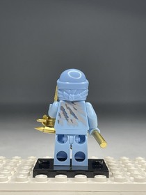 NEW Ninjago NRG Zane w Scythe Custom Lego Minifigure Rise of the Snakes 9590