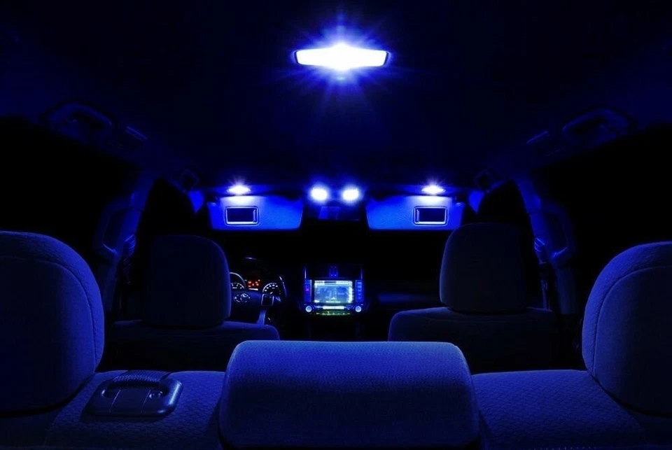 LED interior XtremeVision para Acura TSX 2009-2014 (12 PIEZAS) azul Foto 4 de 4