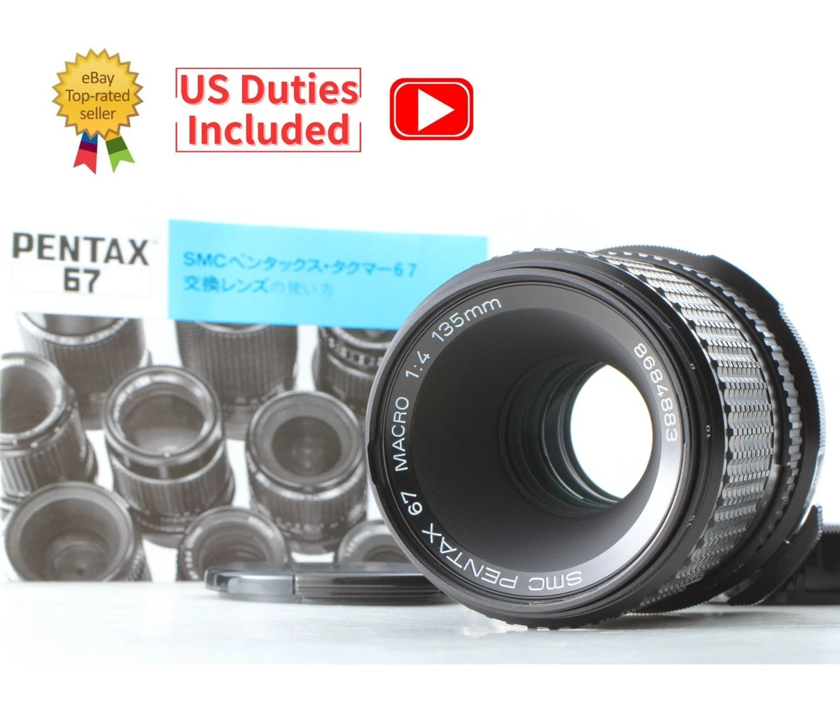 PENTAX f/4 Camera Lenses 135mm Focal for sale | eBay