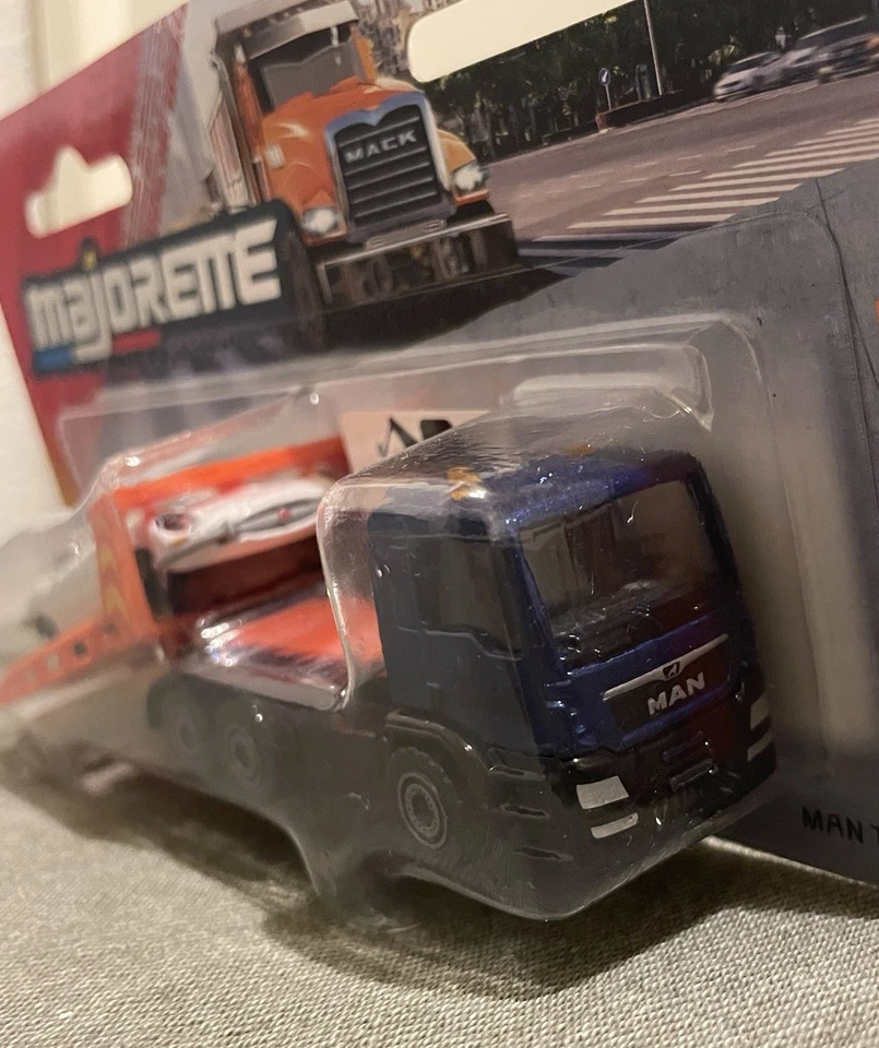 Modellino Majorette Man Tgs Camion Traino 1/87 Jaguar Tipo E Nuovo Scatola 2025 - Immagine 2 di 4