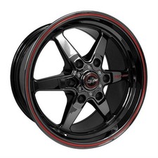 Race Star Wheels 93-795852b Truck Star Wheel 6x5.5 Blk 17x9.5