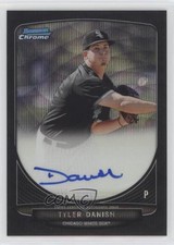 2013 Bowman Draft Black Wave Refractor 29/50 Tyler Danish #BCA-TDA Auto nd3