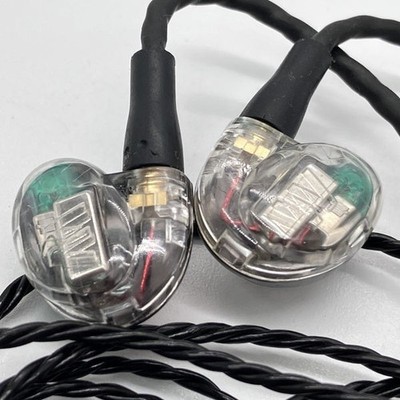 Westone UM Pro 30 Clear Triple Driver IEM MMCX Wired Earphones Used Japan