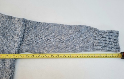 McConnell Jumper Womens Ragamuffin Boyfriend Wool Sweater Grey Large RRP £135 - Picture 5 of 7