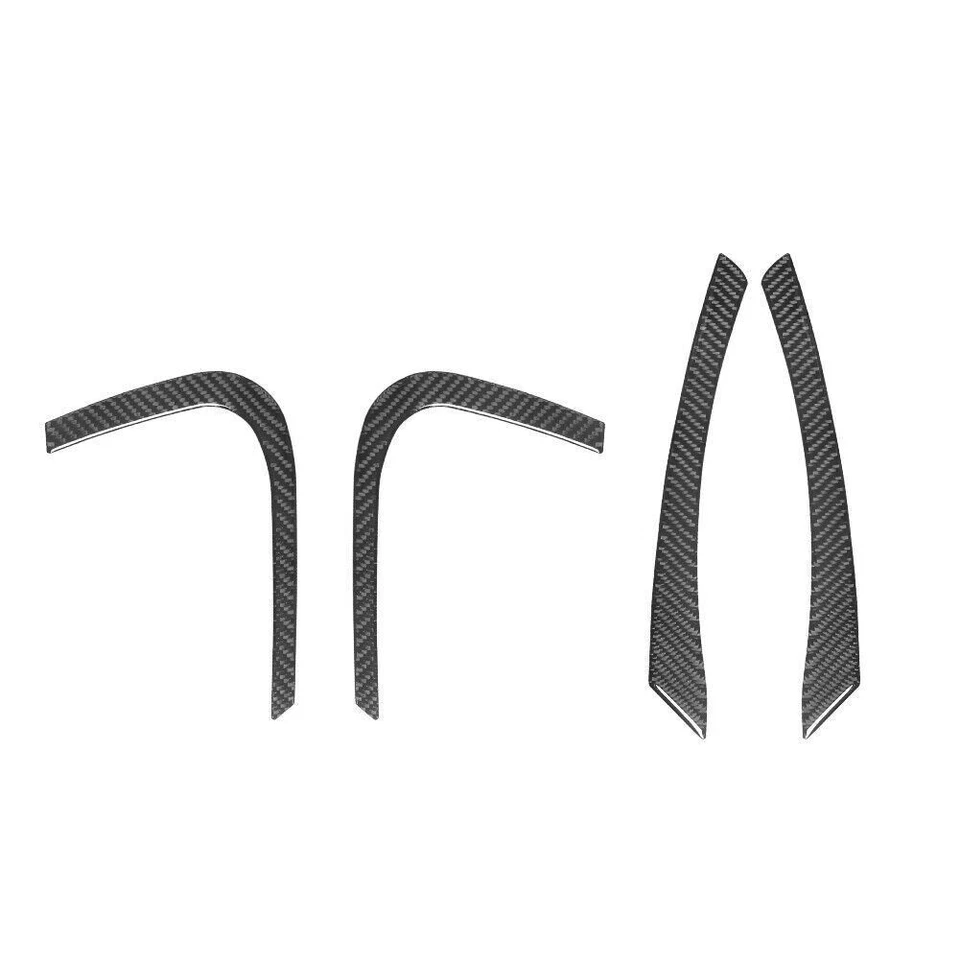 Cubierta del panel de la puerta trasera interior del coche para Land Rover Range Rover moldura fibra de carbono Foto 3 de 4