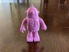 Diener Space Raiders ZAMA 2" Rubber Figure 1978 Vintage Pink Eraser