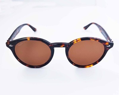 Ray-Ban RB2180 Polished Light Havana Frame Polarized Brown Lens 49mm Unisex