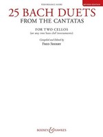 25 Bach Duets From The Cantatas () | Two Cellos Performance Score | Bach | Buch