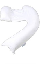 Dreamgenii Pregnancy Support & Feeding Pillow, Support For Left Lateral Sleepong