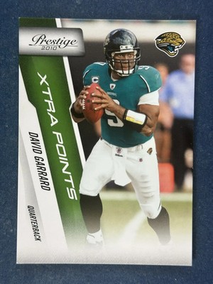 2010 Panini Prestige Xtra Points Green #89 David Garrard Jaguars /25