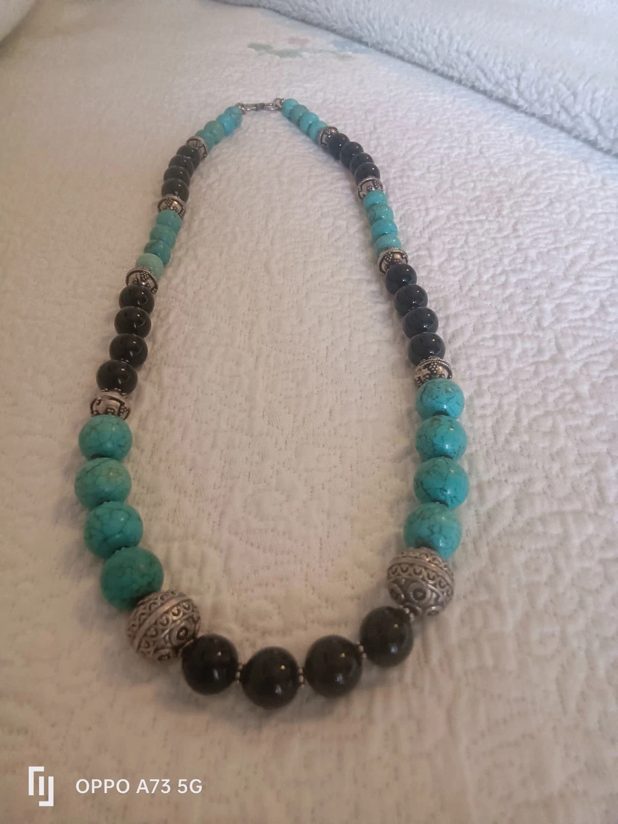 YMJ Faux Blue Green Magnesite turchese perle di pietre preziose sciolte ovali Ro YMJ Faux Blue Green Magnesite turchese perle di pietre preziose sciolte ovali Ro