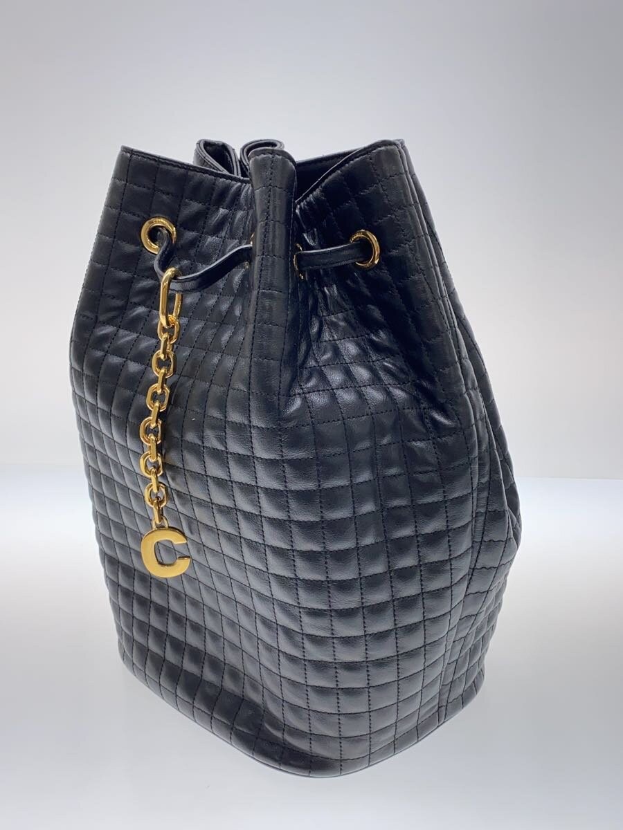 CELINE C Charm Drawstring Backpack One-Shoulder R… - image 1