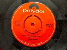 James Brown Get On The Good Foot Part 1 & 2 Rare Single Record 7