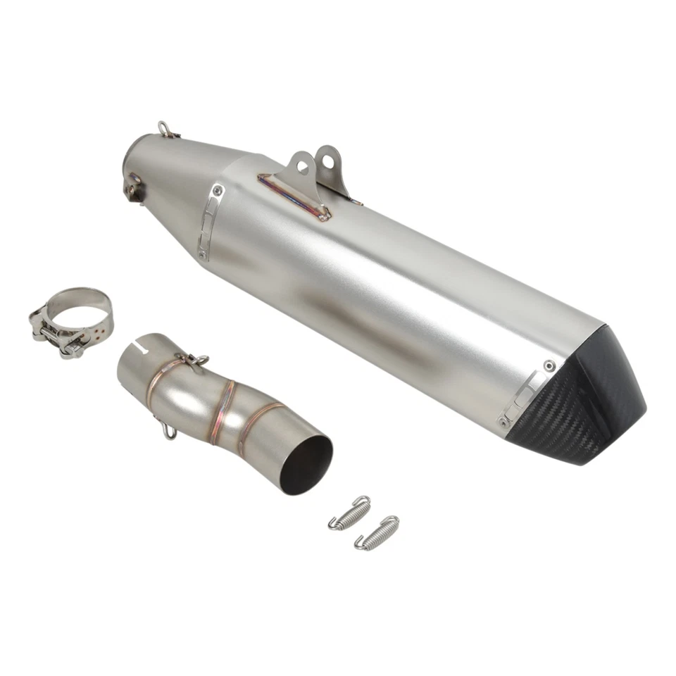 Exhaust Muffler Mid Link Pipe Modified for KTM 690 Enduro R 690 SMC R 2008-2018 - Image 2 of 4