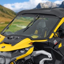 Kemimoto Front Full Glass Windshield For Can-am Maverick R X Rs Max X 2024-2026