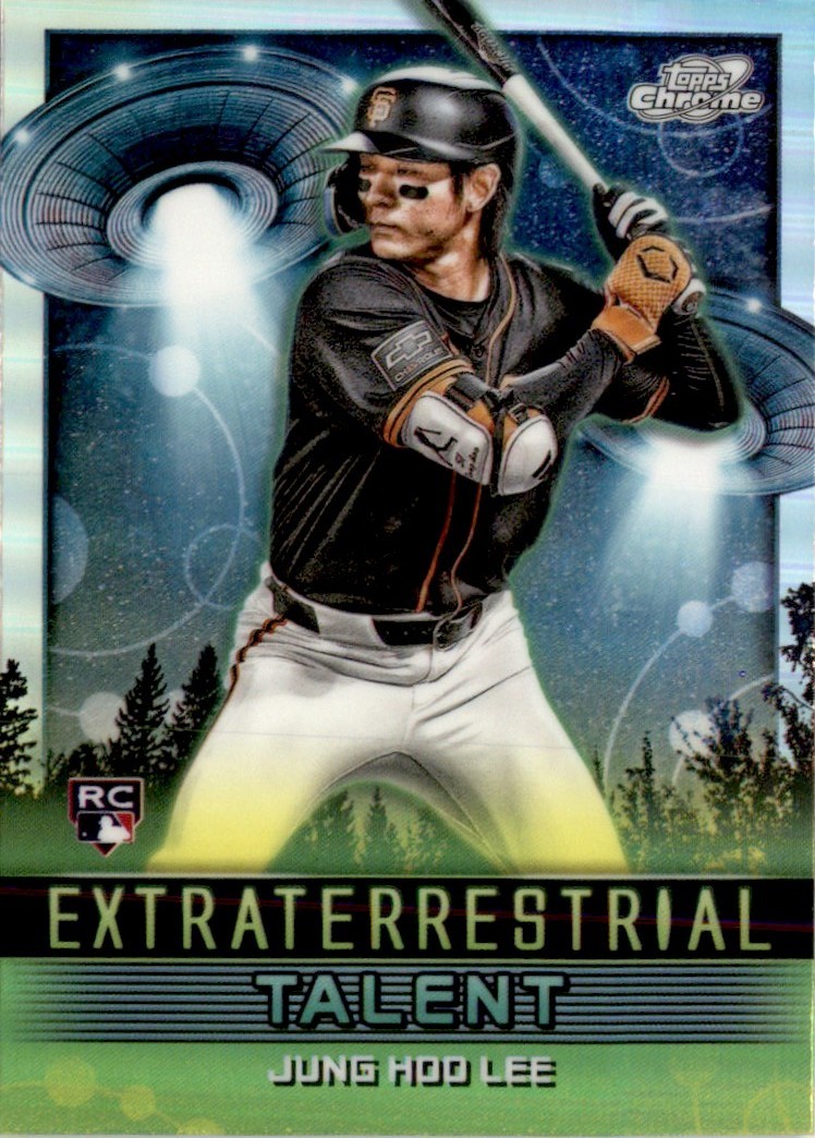 Jung Hoo Lee 2024 Topps Cosmic Chrome Extraterrestrial Talent RC #ET-22 San