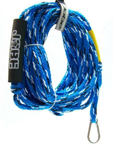 Jobe 2 Persone Rimorchiatore Blu Traino Rope Towables Tubo Corda Fune Towrope - Foto 1 di 4