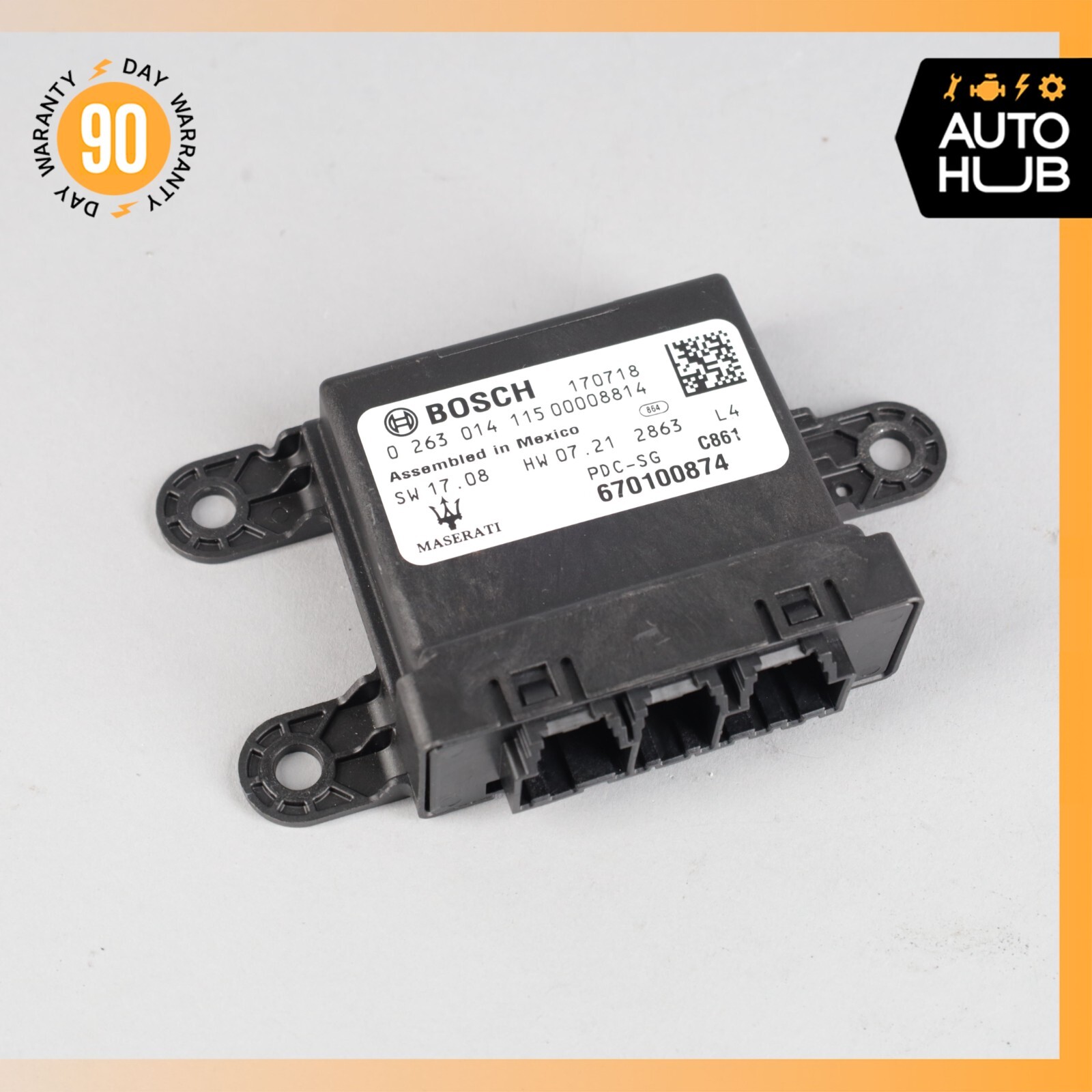 17-20 Maserati Levante M161 Park Parking Assist Control Module 670100874 OEM 73k
