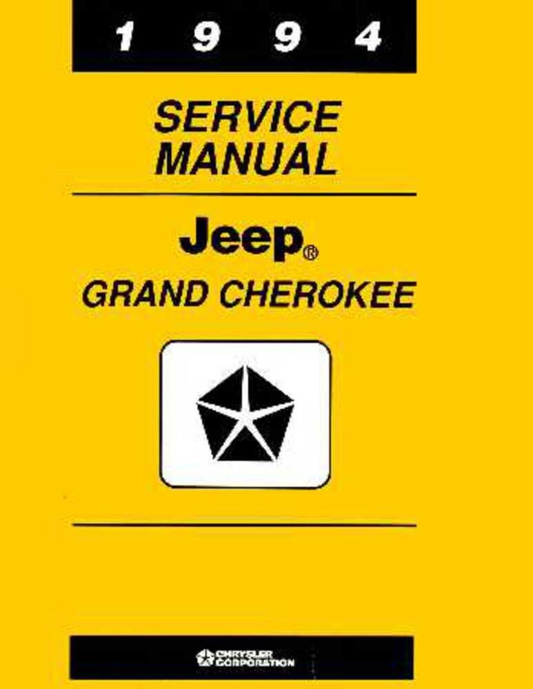 1994 Jeep Grand Cherokee Factory Shop Service Manual | eBay