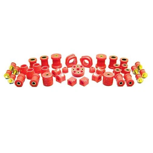 Kit de insertos de buje de suspensión total Prothane 74-78 Datsun 260Z y 280Z (rojo) Foto 2 de 2