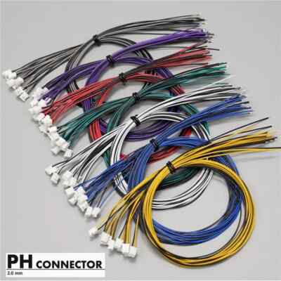 LED Lighting PH2.0 Terminal Line Wire 1/14 For Tamiya RC Truck 770S R620 BENZ