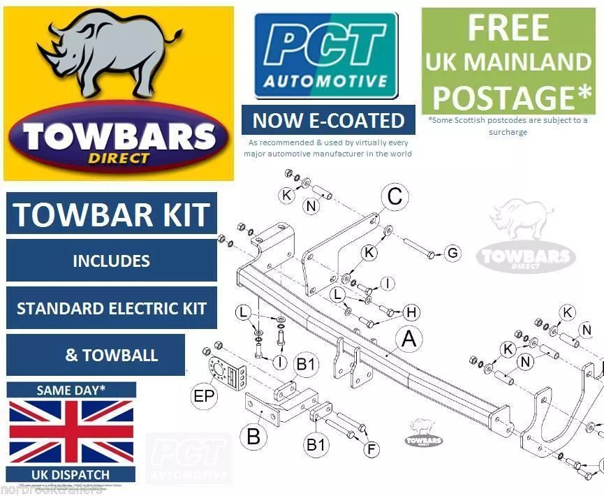 Alphard towbar sale