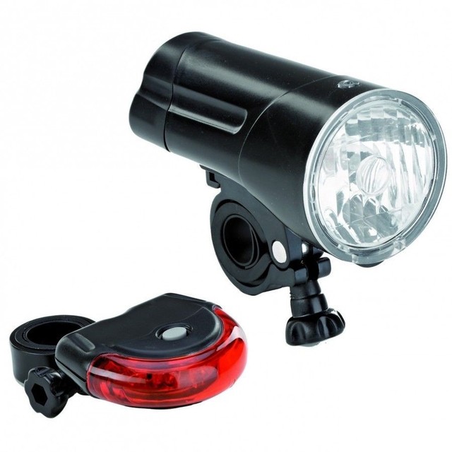 Prophete 10 Lux Fahrrad Beleuchtungs-set LED Rücklicht Frontlicht ...