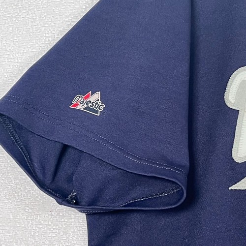 Vintage 90s Majestic Jersey Metros #15 XL Button Down - Picture 7 of 17