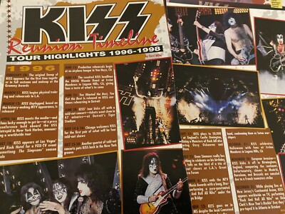 Kiss, Five Page Vintage Clipping | eBay