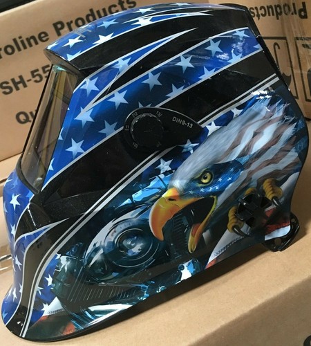 AEW700 4-sensors Auto Darkening Welding Helmet Mask 4 sensors,DIN 9 to 13### - Picture 4 of 4
