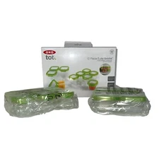 New Open Box OXO Tot 12 Piece Baby Food Blocks Freezer Storage Container Set