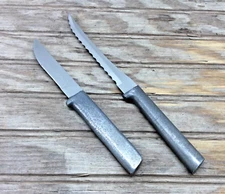 Rada Cutlery Serrated Tomato Knife & Paring Knife Vtg All Metal CHOICE PER PIECE