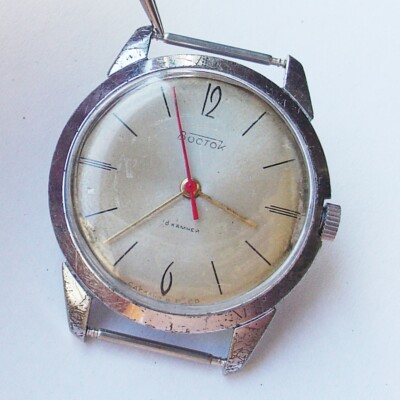  SOVIET WOSTOK 2209 (VOSTOK PEACE) WATCH 60s serviced