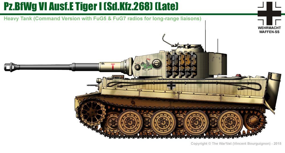 1/72 WW2 German Tiger I Ausf E 268 Command. Painted Resin. 2900+ models on  offer | eBay UK