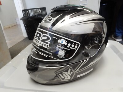 cs-r2 hjc helmet vent parts NOS HJC Seca MC5 CS-R2 Small 55-56cm Full Face Helmet 242-952