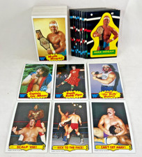 WWF WRESTLING TOPPS 1985 Complete Card Set (#1-66) w/ 22 Stickers HULK HOGAN