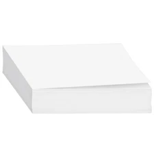 White Memo Sheets - Copy, Writing, Printing - 24lb Bond Paper - 500 Sheets