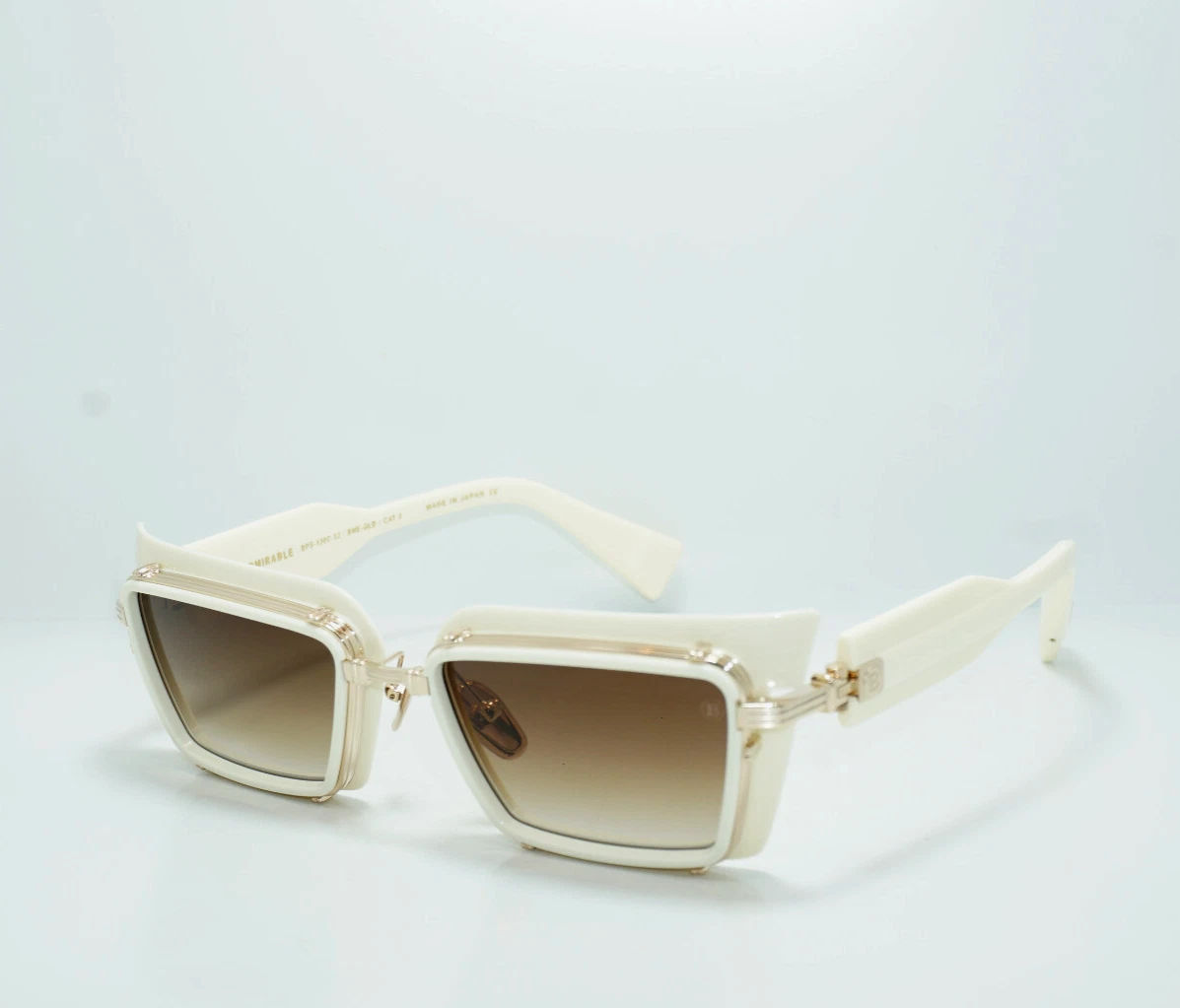 Balmain — NEW AUTHENTIC BALMAIN ADMIRABLE BPS-130C-52 BNE-GLD  SUNGLASSES