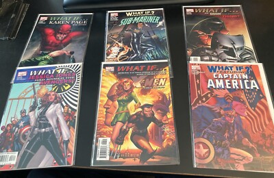 Lookee... Big Lot of *18* WHAT IF Comics! (See Pix for Issues Included) BIG FUN!